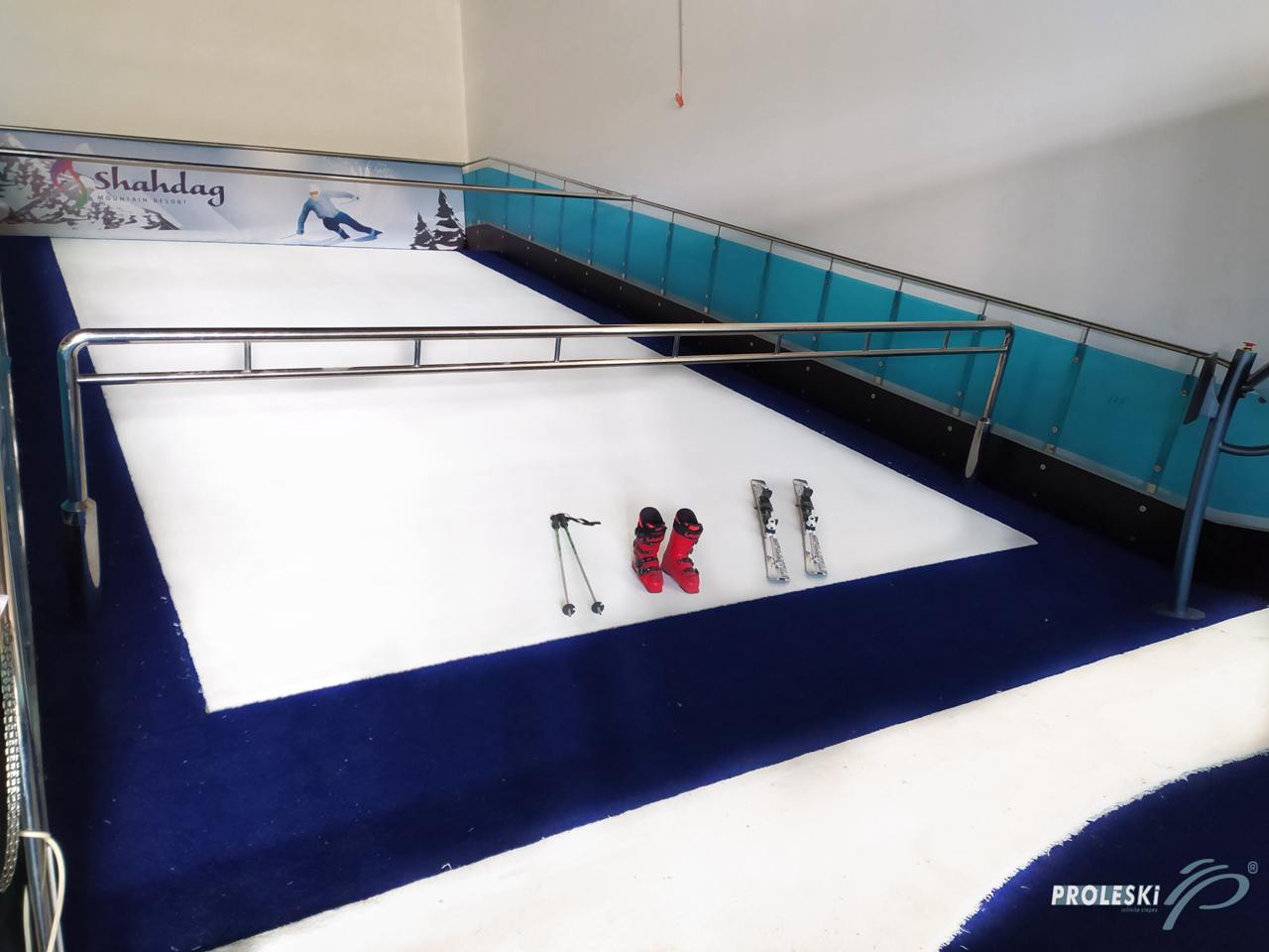 Media coverage of the PROLESKI ski simulator launch event in Shahdag