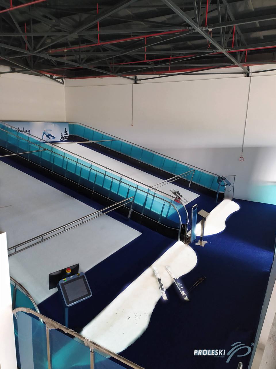 Advanced ski simulation technology at Shahdag Ski Resort, Azerbaijan