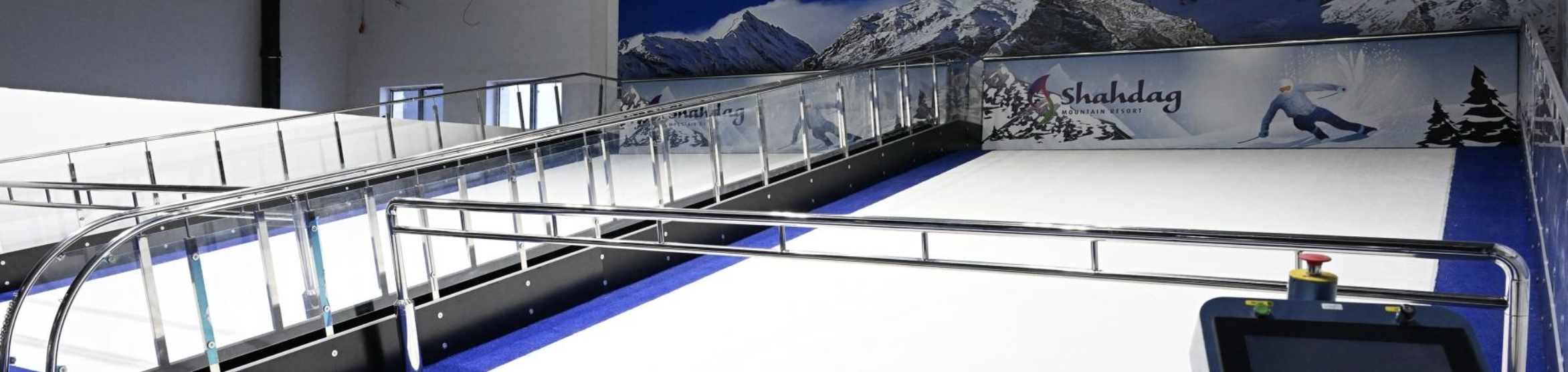 Professional ski training on PROLESKI simulators at Shahdag resort